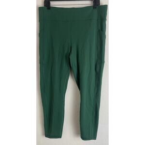 Lululemon Invigorate High Rise Tight 26” Leggings Green Size 16 LW5CQFS